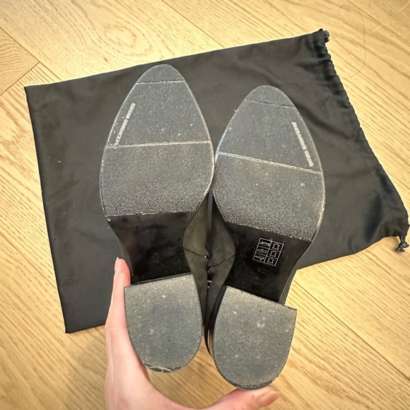 Alexander Wang Suede Gabi boots in black - Picture 4 of 5